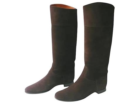 hermes ausland|Hermes suede boots.